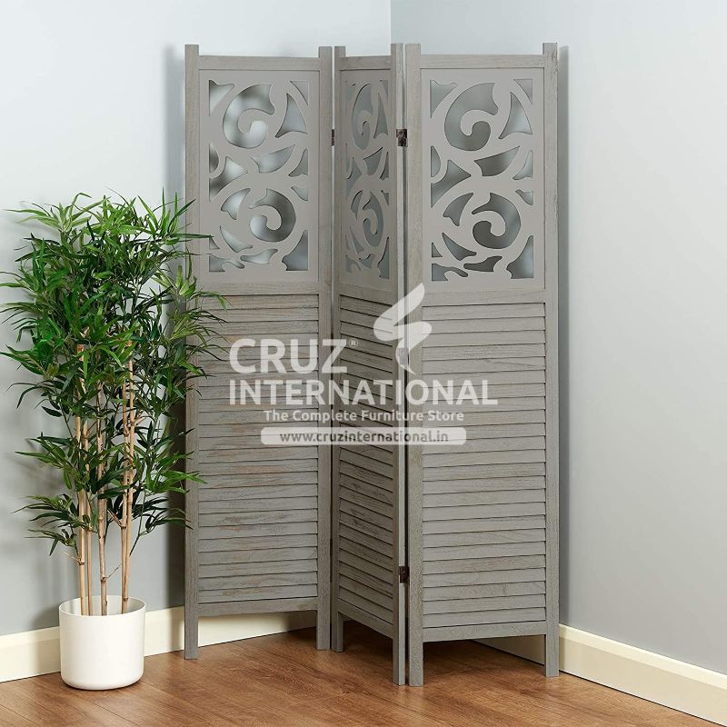 Ever Green Mario Wooden Partition | Divider | 2 Colours Available CRUZ INTERNATIONAL