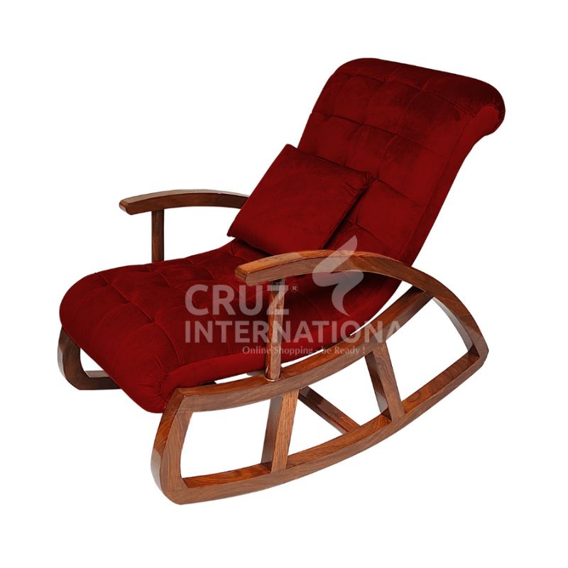 Angrboda Rocking Chair | Rosewood | 16 Colours Available CRUZ INTERNATIONAL