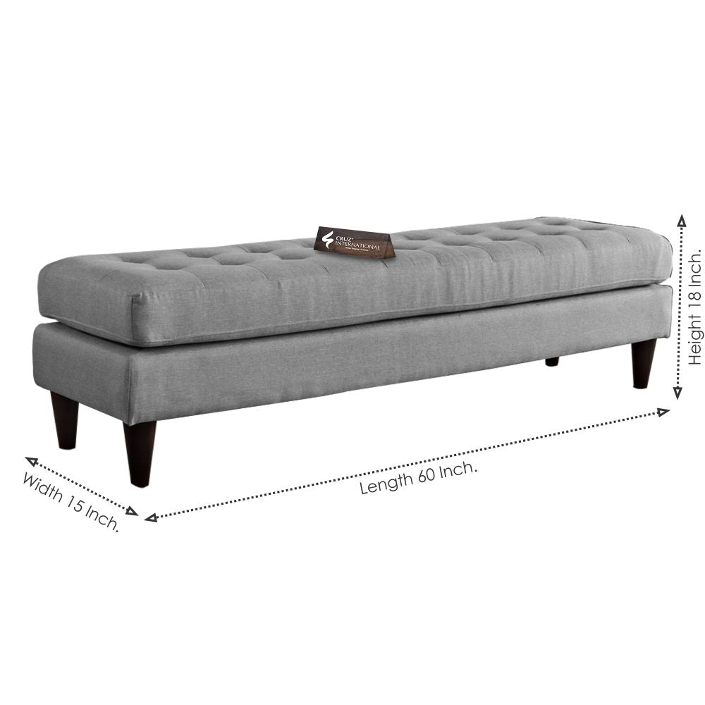 Premium Anthony Bench & Sette | Solid Wood | 10 Colours Available CRUZ INTERNATIONAL