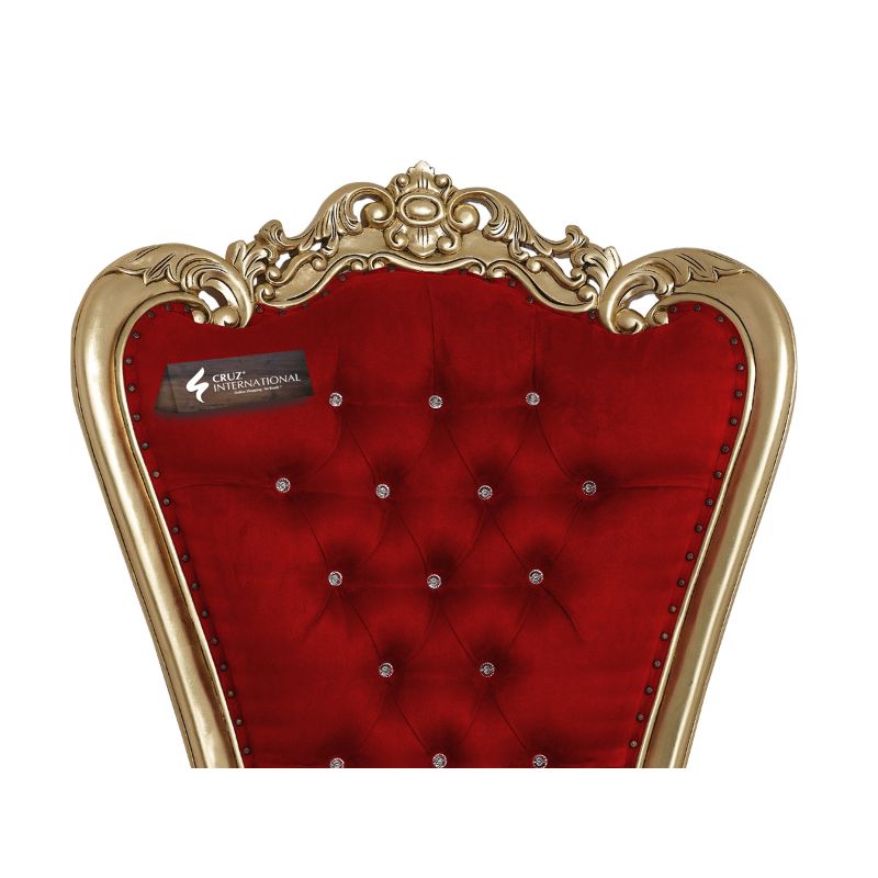 Maharaja Josefine Chair & Single Sofa | Solid Wood CRUZ INTERNATIONAL