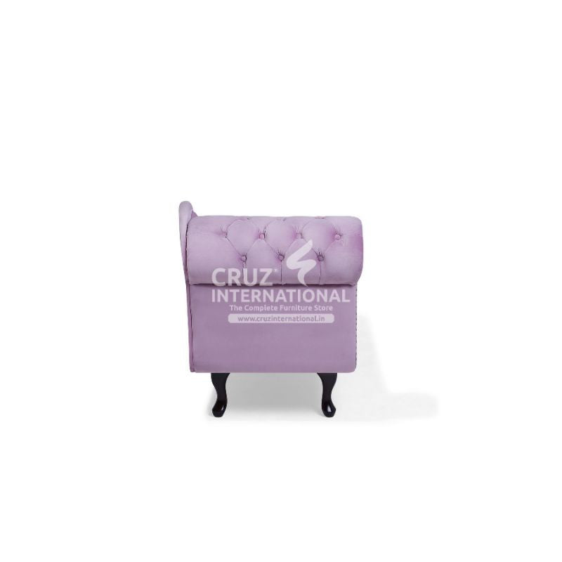 Modern Selena Wooden Settee | Lounger | 3 Colours Available CRUZ INTERNATIONAL