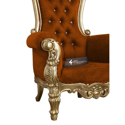 Maharaja Linnea Chair & Single Sofa | Solid Wood CRUZ INTERNATIONAL