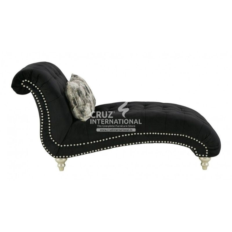Modern Adalia Wooden Settee | Lounger | 5 Colours Available CRUZ INTERNATIONAL