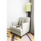 Modern Lugano Arm Chair | 12 Colours Available CRUZ INTERNATIONAL
