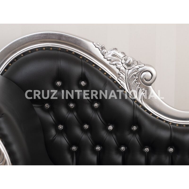 Classic Emilio Carving Settee | Standard CRUZ INTERNATIONAL