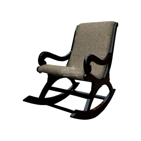Comfort Beret Rocking Chair | Sheesham wood | 4 Colours Available CRUZ INTERNATIONAL