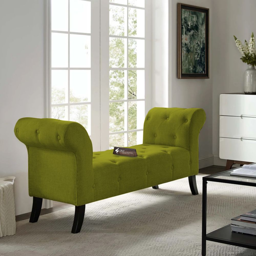 Premium Rowan Bench & Sette | Solid Wood | 10 Colours Available CRUZ INTERNATIONAL