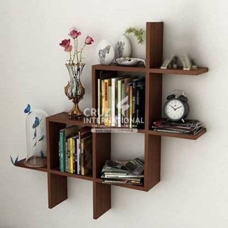 Art of life Wooden Wall Rack Shelves CRUZ INTERNATIONAL