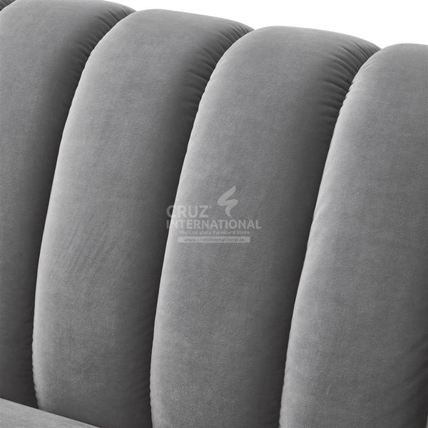 Modern Javier Sofa Set | Grey CRUZ INTERNATIONAL
