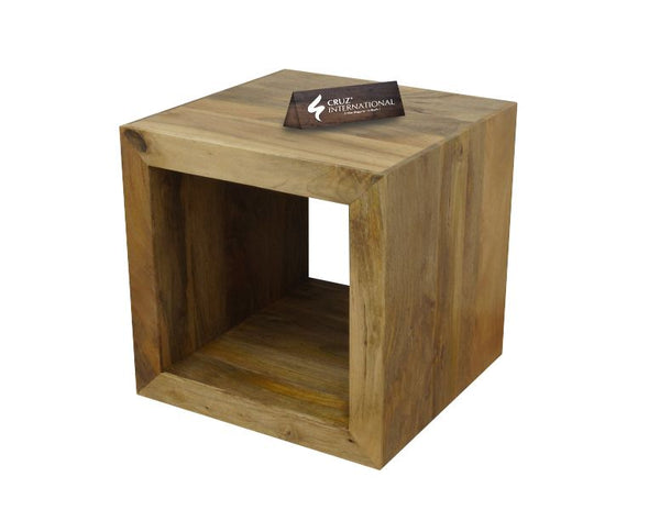 Console Elmer Table | Solid Wood | Square CRUZ INTERNATIONAL